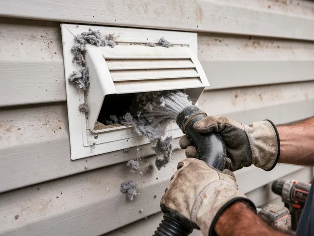 Professional dryer vent cleaning by Palos Verdes Estates Dryer Vent Cleaning in Palos Verdes Estates
