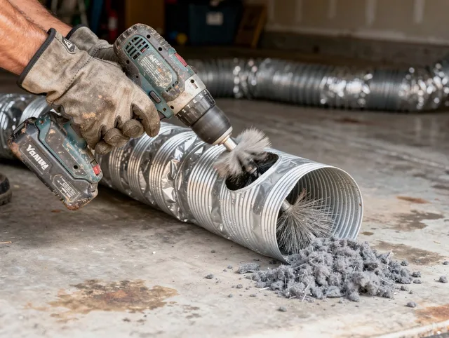 Professional duct cleaning by Palos Verdes Estates Dryer Vent Cleaning in Palos Verdes Estates